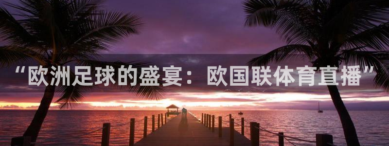 “欧洲足球的盛宴：欧国联体育直播”